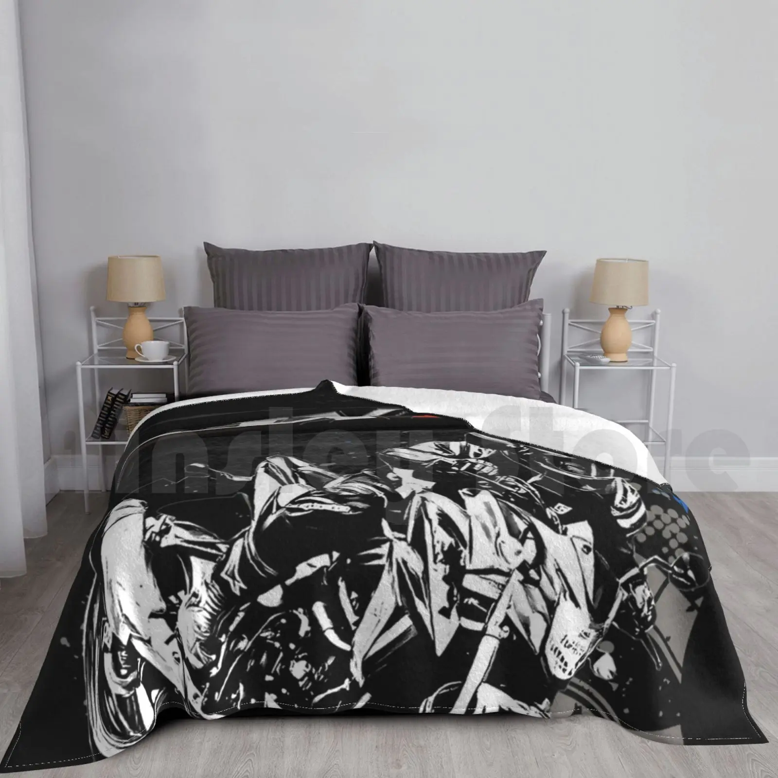 

Одеяло Gsx-S 750, модное мотоциклетное одеяло на заказ, Big Trail, мотоцикл, приключенческий байкер, галстук для автоспорта