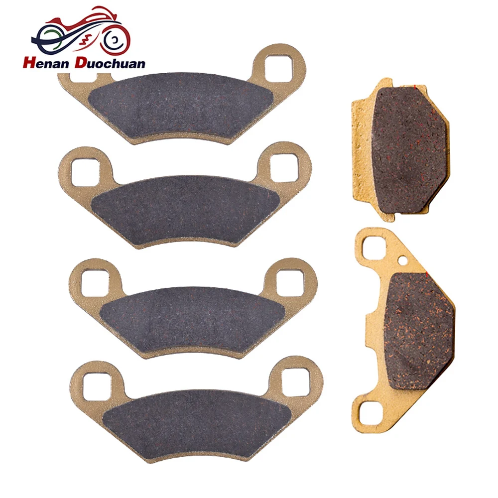 

200CC LOW DUST Front & Rear Brake Pads Set For POLARIS ATV 200 Phoenix Quadricycle Model EAVEB / Rear disc model 2005