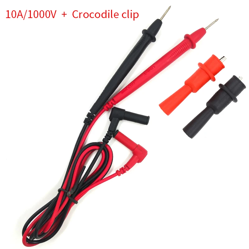 UNI-T 1 Pair Universal Digital 1000V 10A 20A Needle Multimeter Multi Meter Test Lead Probe Wire Pen Cable Multimeter Tester