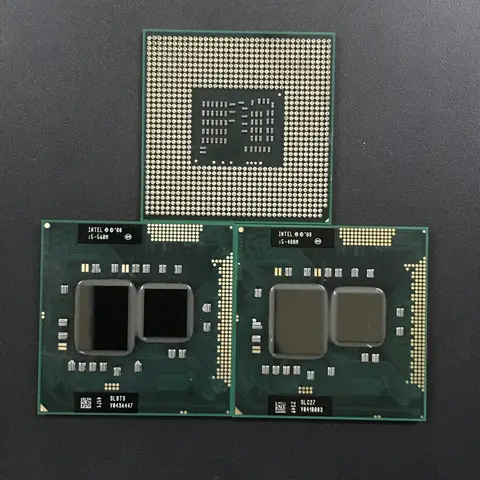 i3 330M 350 380 390 i5 430 450 460 480  520 540 560 I7 620 640 notebook CPU