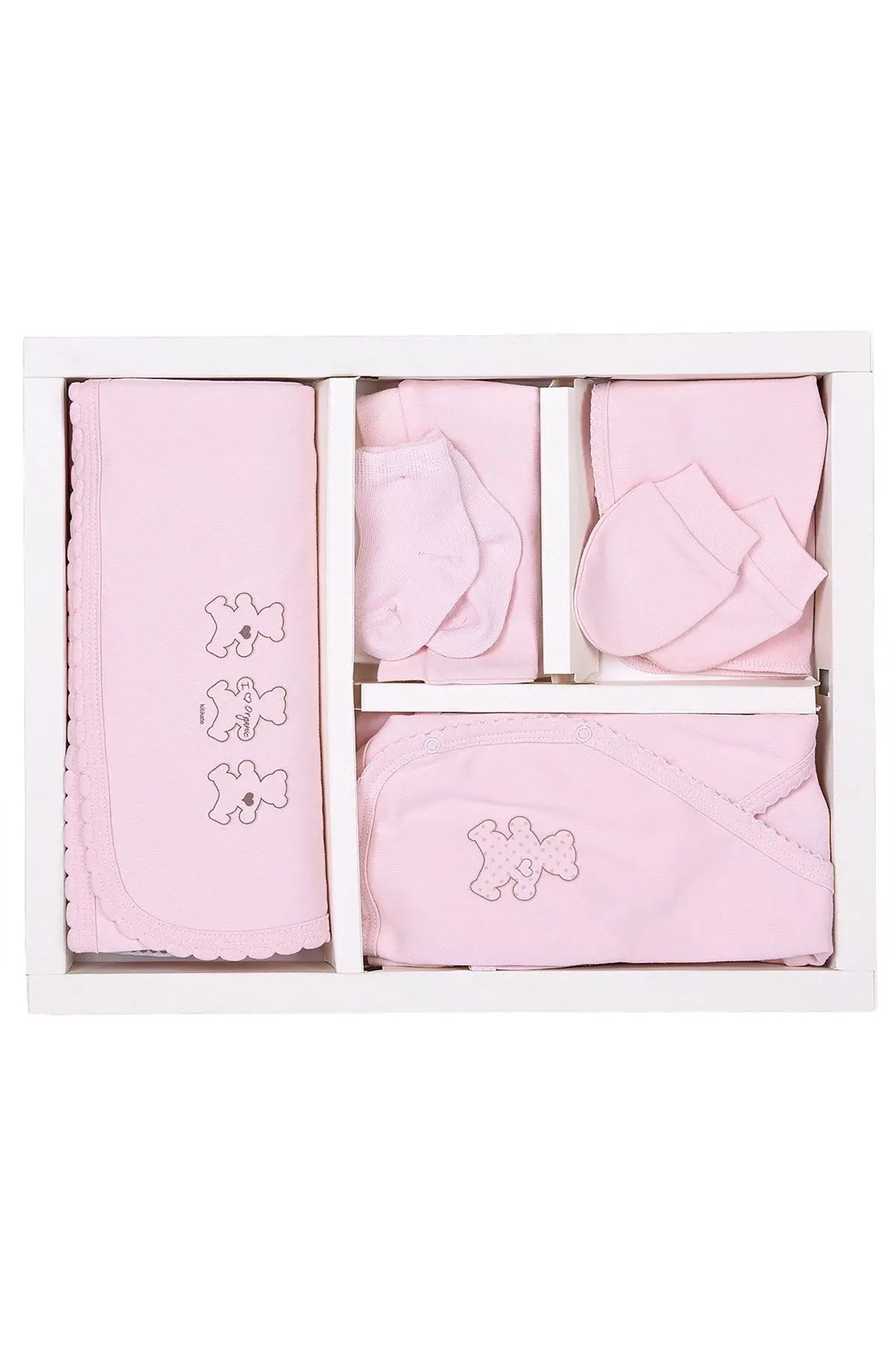 KitiKate Organic Basic 10 Piece The Zibin Set Hospital output 16765 pink