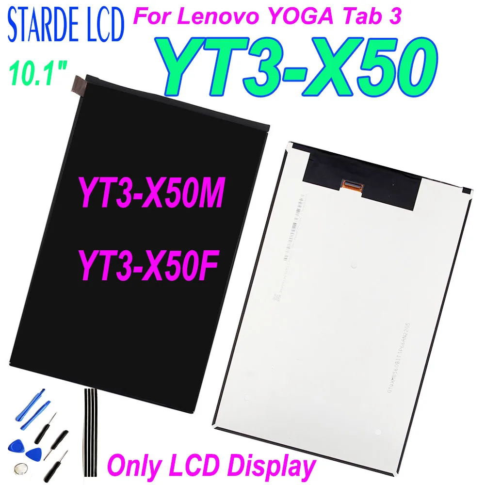 10.1’’ For Lenovo Yoga Tab 3 YT3-X50M YT3-X50F YT3-X50 Lcd Display Screen Repair Part +Tools