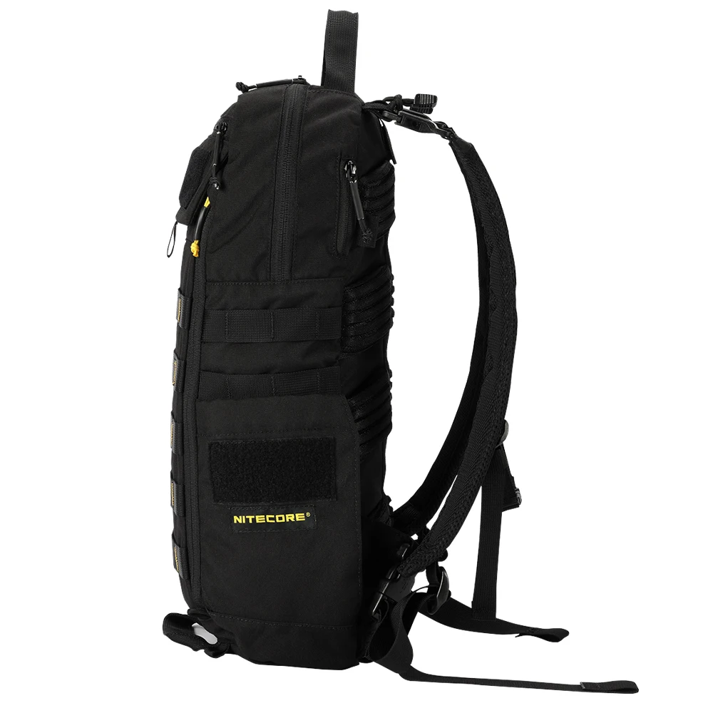 Nitecore mochila para atividades bp18 impermeável, bolsa esportiva de nylon 500d com ferramenta tática para ciclismo e escalada