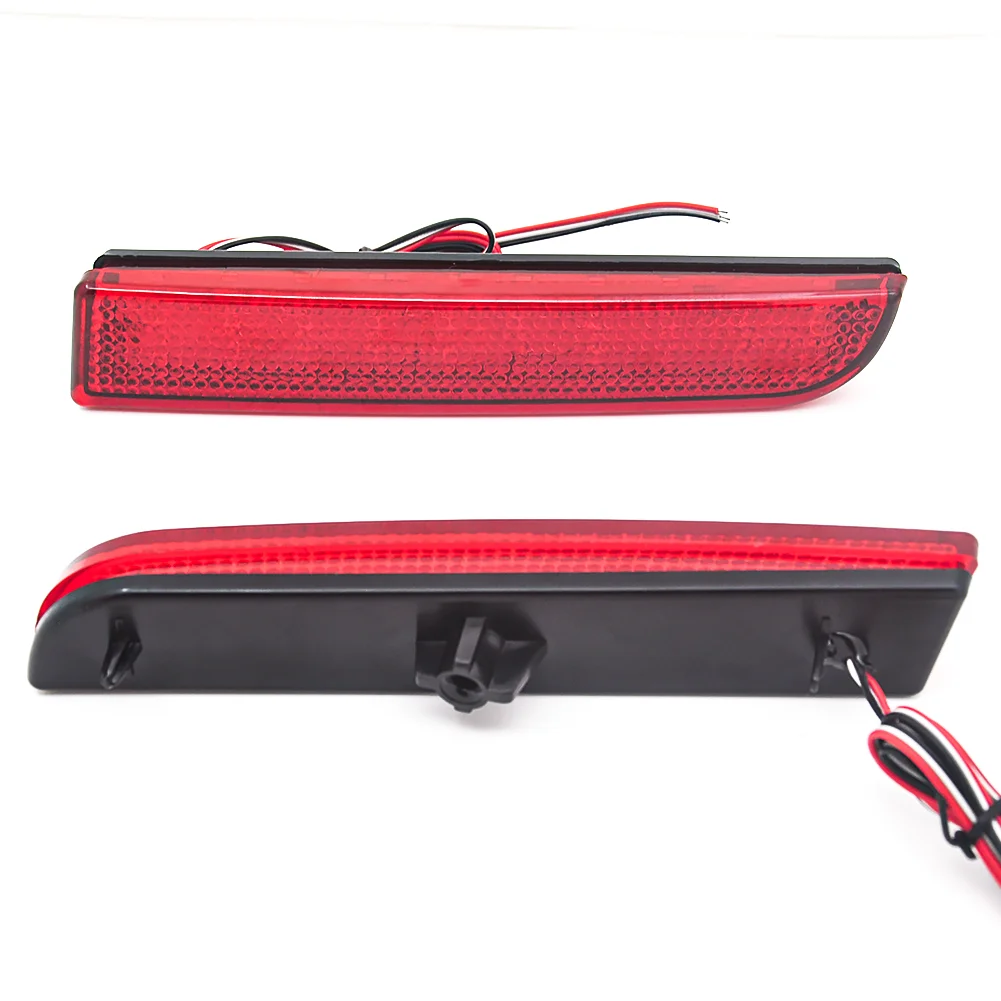 Full LED Bumper Reflector Lights For Mitsubishi Lancer Evo X Outlander, For Tail/Brake,Turn Signal Lights & Rear Fog Lamps