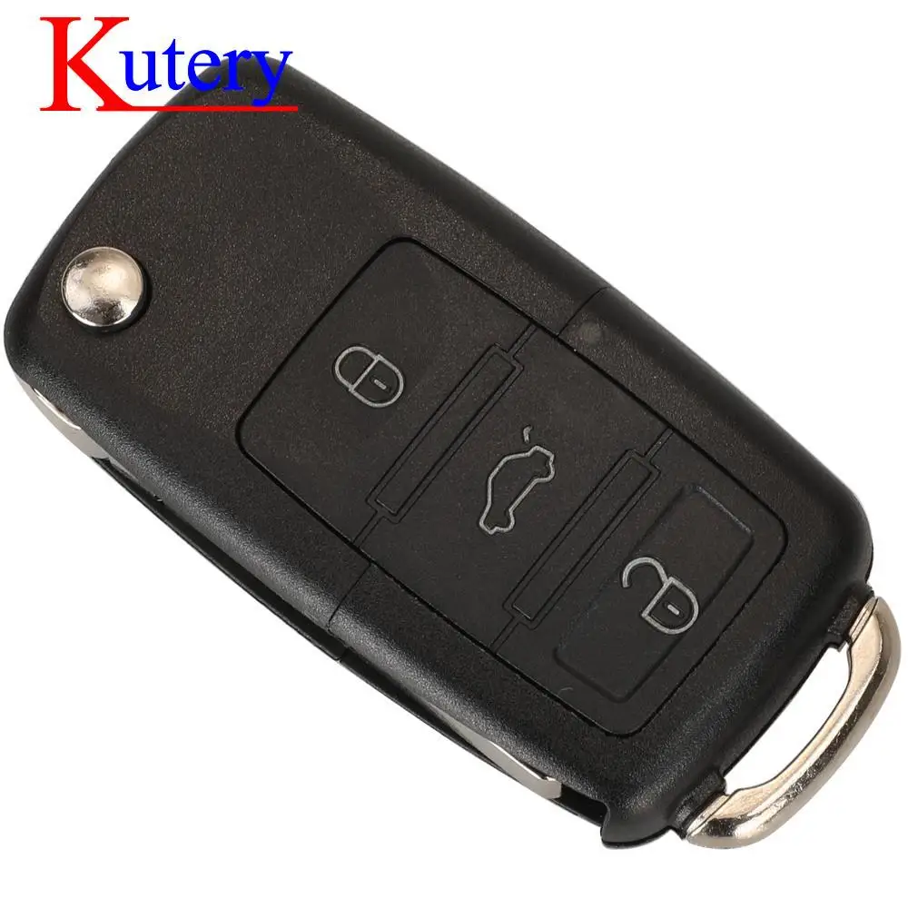 jingyuqin 3BTN 434 MHZ ID48 Chip 1K0959753N Smart Remote Car Key Fob For Volkswagen VW Golf 5 Jetta Tiguan Polo With HU66 Blade