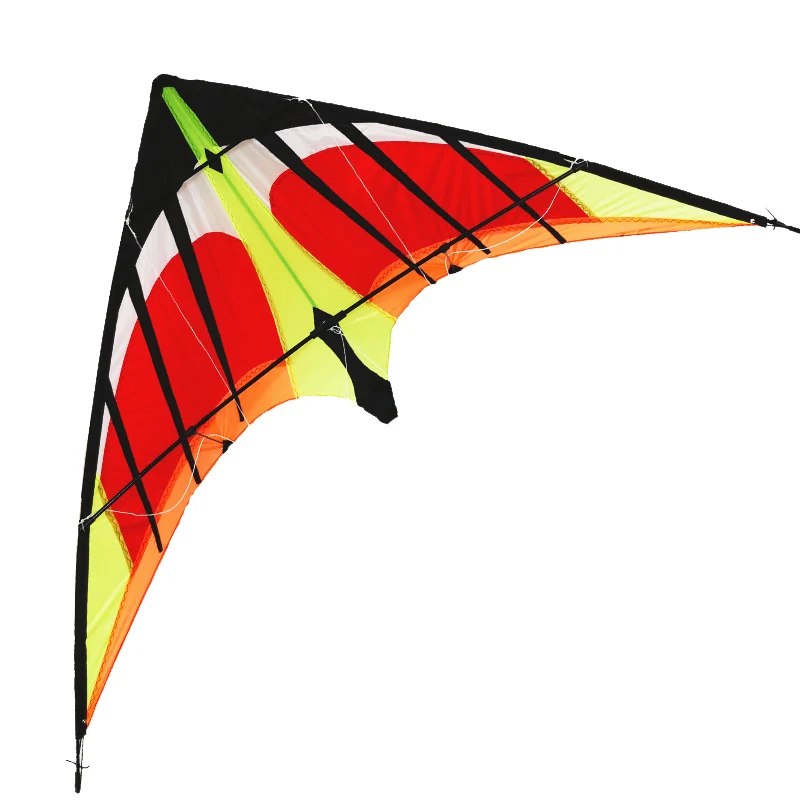 NEW LISTING 1.8m Power Professional Dual Line Stunt Kite With  Handle And String  Good Flying  Factory Outlet