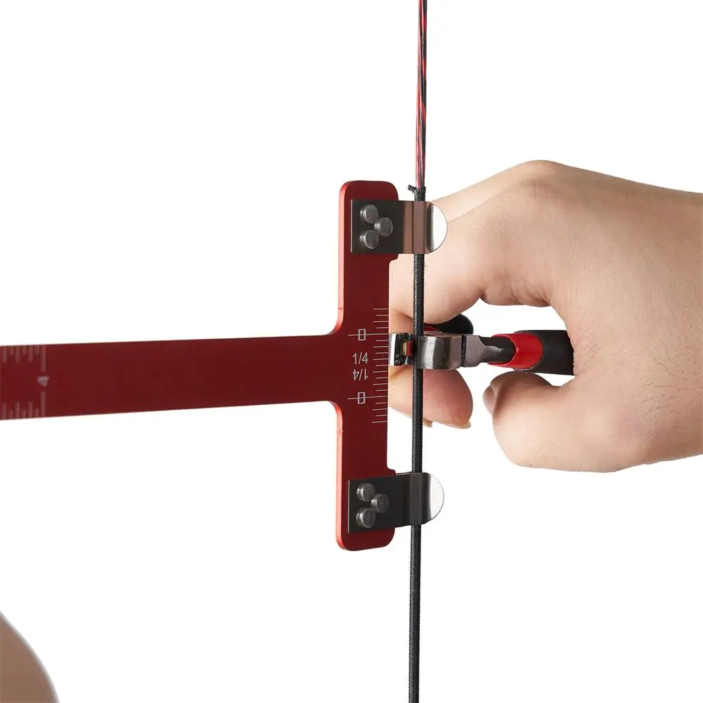 Regla posicionadora de flecha para arco de caza – Acero inoxidable - imagen 4