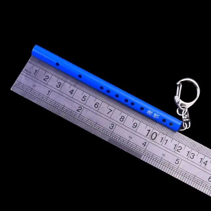 Mini metal keychains instruments Flute pendant keychain pendant car chain key chain Musical pendant for man women Jewelry gifts