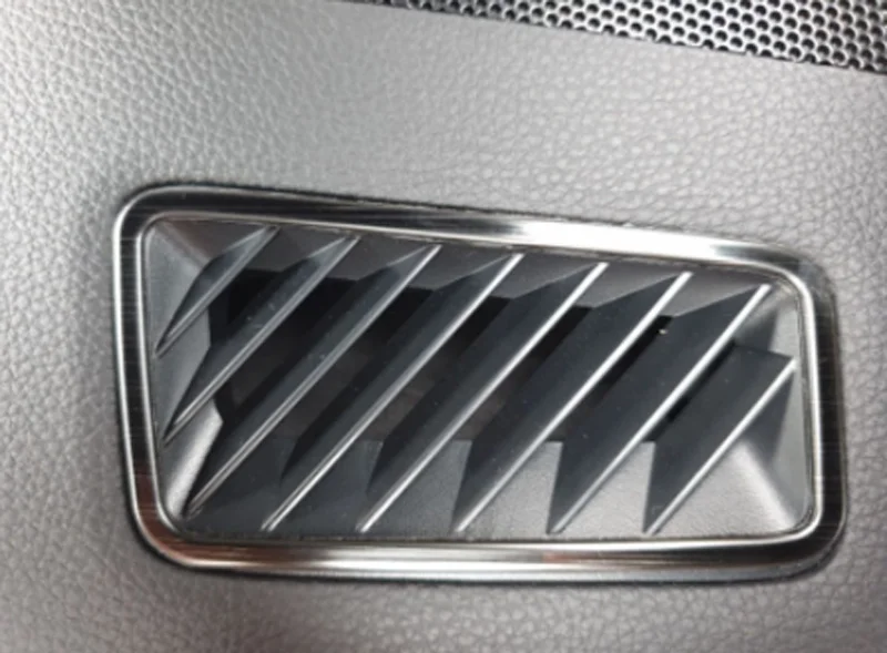Garnish Interior Air Vent Trim Cover Trim for Toyota Rav4 Rav 4 Xa50 2019 2020 Car Accessories Parts Stainless Steel Trim