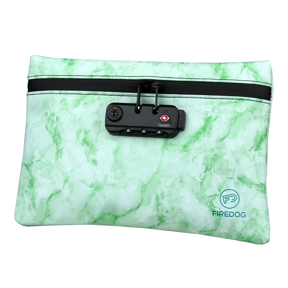 Travel Portable Storage Bag Stash Box with Password Lock Activated Carbon Odor Isolation Bag Deodorant Bag Smell Proof Bag