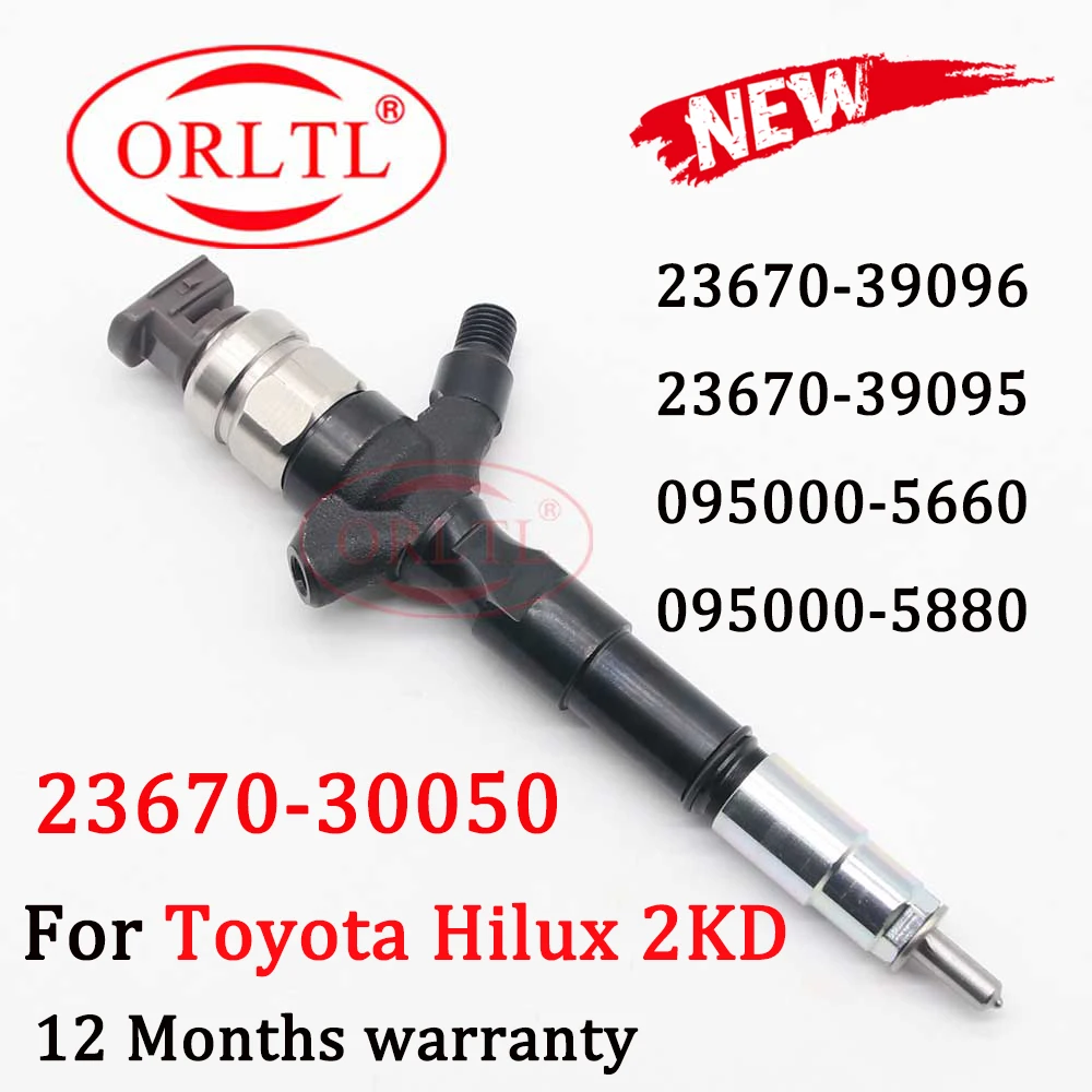 

ORLTL 23670-30050 23670-39095 Diesel Fuel Injector 095000-5880 095000-5881 095000-5660 Common Rail NOZZLE 23670-39096 For Toyota