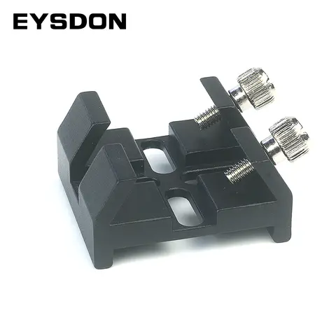 EYSDON 범용 망원경 Dovetail Base 완전 금속 파인더 스코프 마운트 베이스 천문학 액세서리
