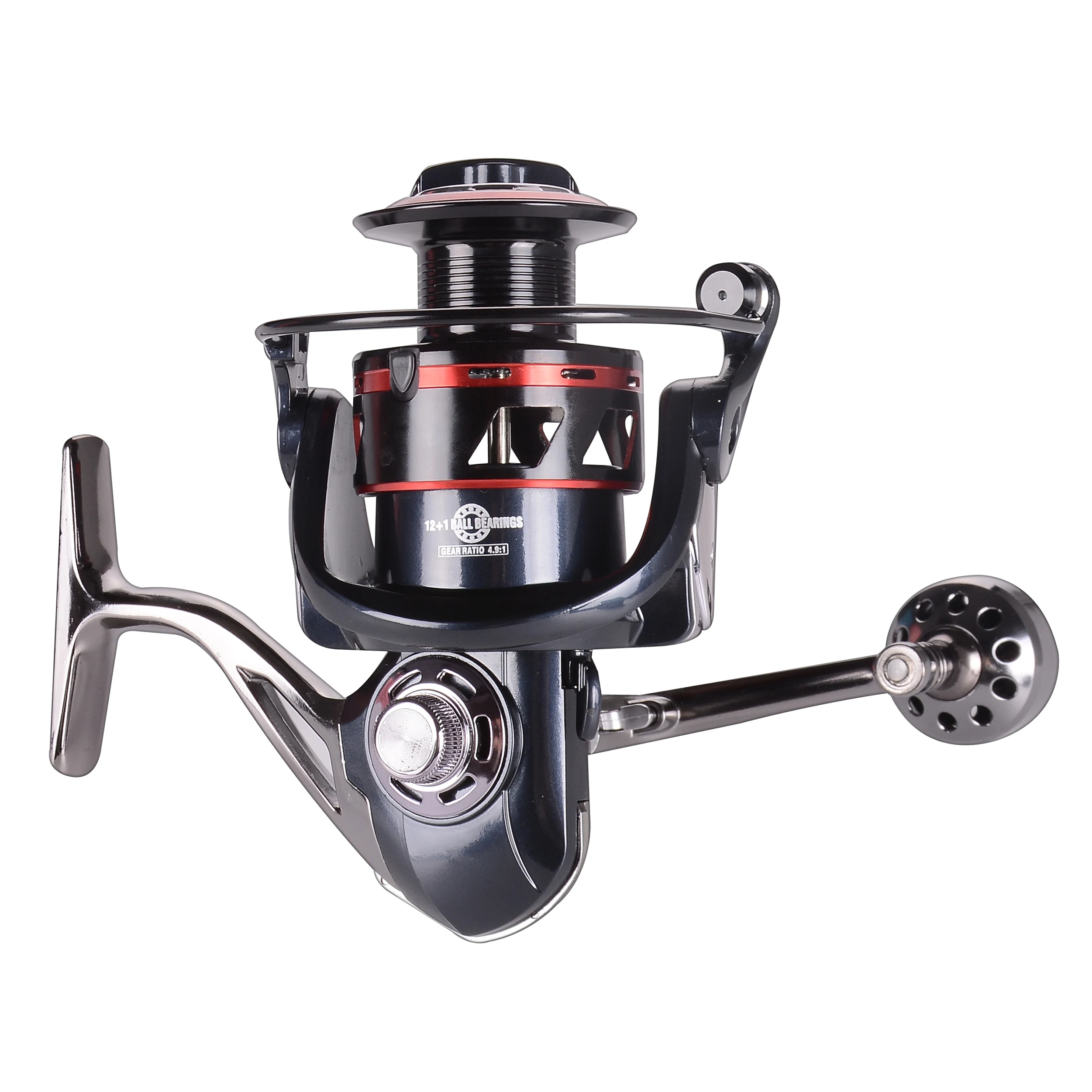 

HiUmi LM2000-7000 Series 5.2:1 Gear Ratio 12+1 Ball Bearings Fishing Reels