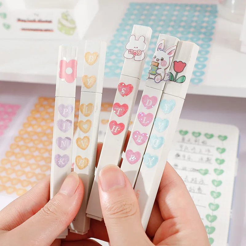 Love Symbol Series Pvc Stickers Laser Colorful Hand Account Decoration Small Pattern Keyboard Mobile Phone Shell Diy Stickers
