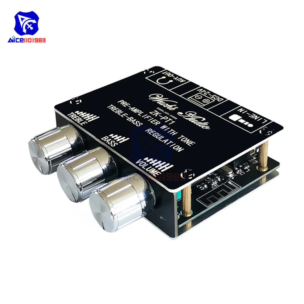 Audio Bluetooth 5.0 Amplifier Board For Speakers Sound Preamplifier Sound Equipment Home Music Amplifier Stereo Decoding Board