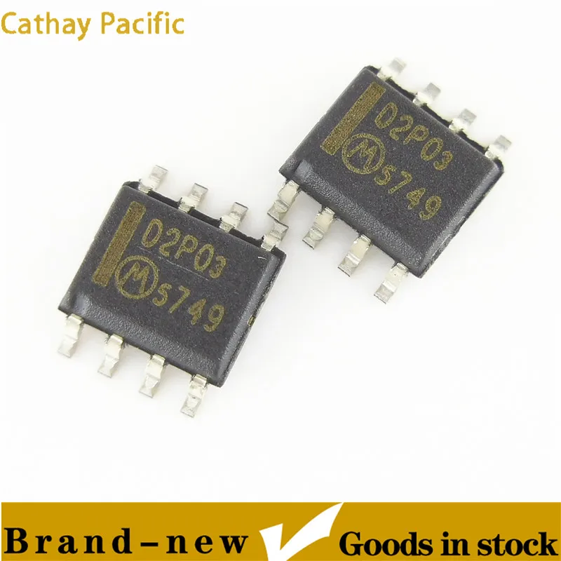 MMDF2P03HDR2 screen printing D2P03 SOP-8 3A30V MOSFET field effect brand new original spot