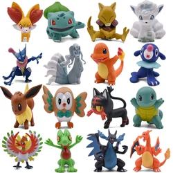 4-9CM Eevee Charmander Mega Charizard X&Y Bulbasaur Alola Vulpix Ninetales Greninja Squirtle Abra Ho-Oh Anime Action Toy Figures