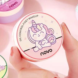 Cute Cartoons Oil Control Fixed Makeup Loose Powder Matte Shimmer Waterproof Long Lasting Smooth Brighten Skin Face Cosmetics