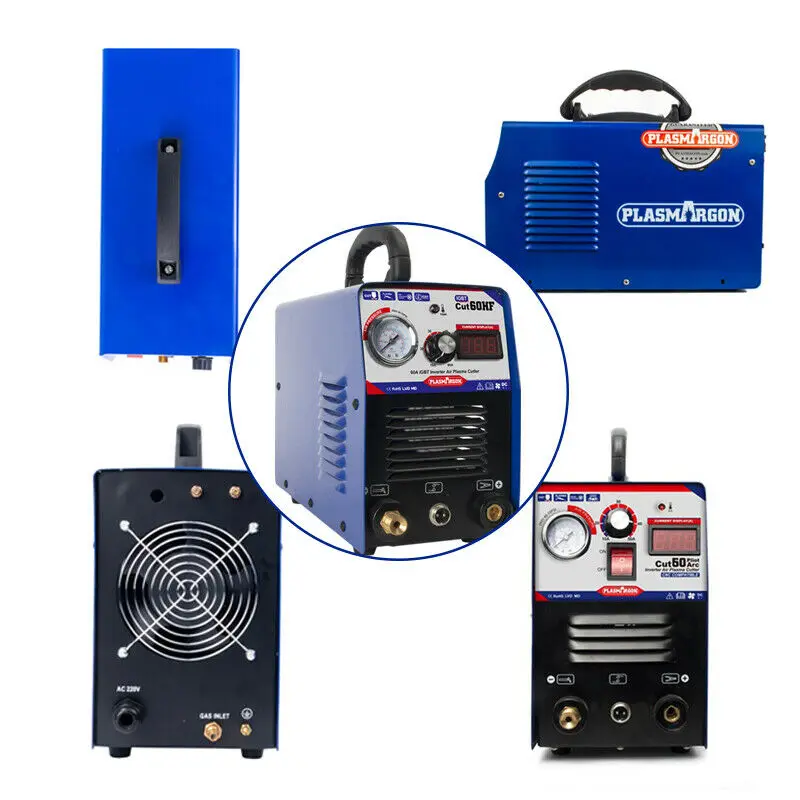 CUT60 Plasma Cutter HF Air Digital Inverter 110/220V Hand Plasma Cutting Machine Plasmaresis Aurora for Plasma Cutting 1-18mm