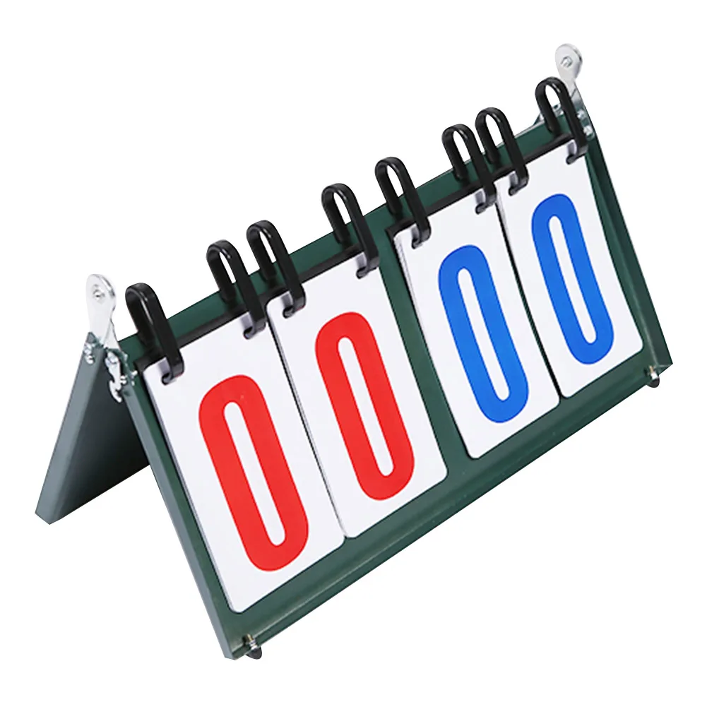 

NEW Portable 4 Digit Sports Game Scoreboards Competition Score Keeper for Basketball Badminton Football Table Tennis Volleyball