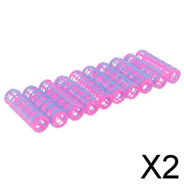 

2x10Pcs Hair Roller Curler for Dolls Make Up