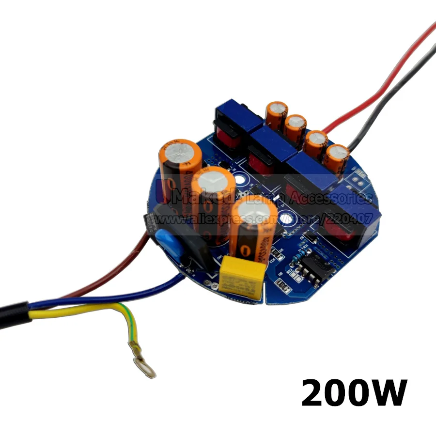 1 قطعة 100 واط 150 واط LED سائق تيار مستمر مصباح التيار الكهربائي 280mA 200 واط عزل الإضاءة محول لمبات خليج ضوء الخ