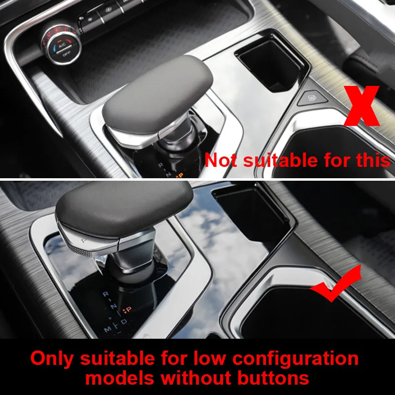 Vtear Central Control Gear Shift Panel Cover Interior Decoration Accessories Car Styling For Geely Tugella Xingyue FY11 2023