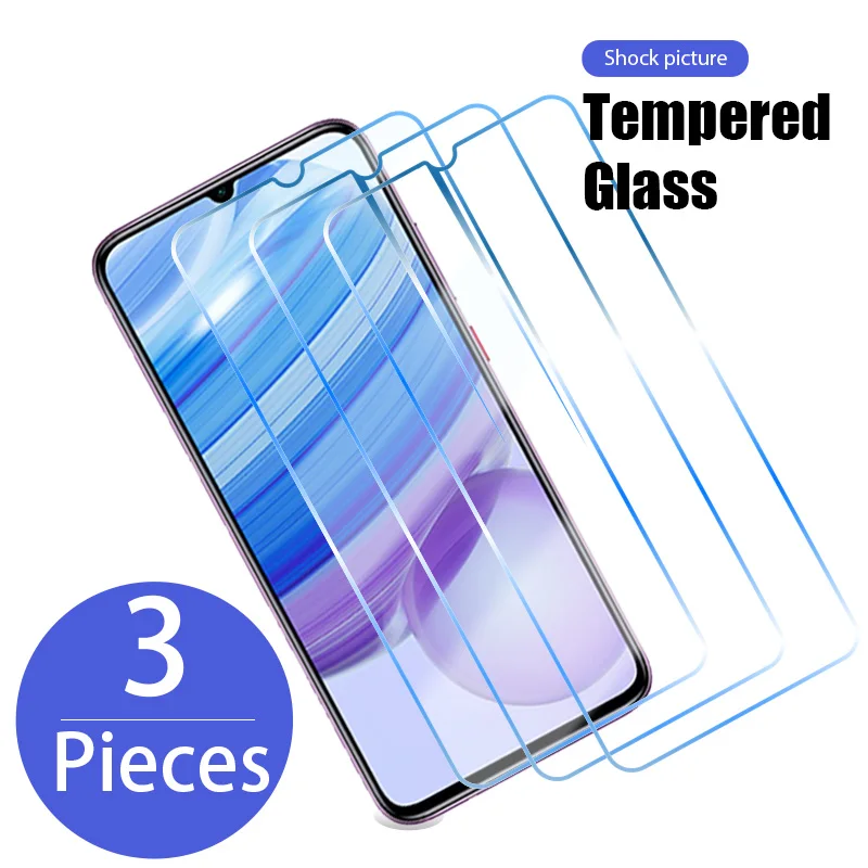 3PCS Tempered Glass for Redmi Note 7 Case on Phone Film Screen Protector Glass for Redmi Note 9 8 Pro 9T 8T 9S 9C NFC 9A 8A 7A