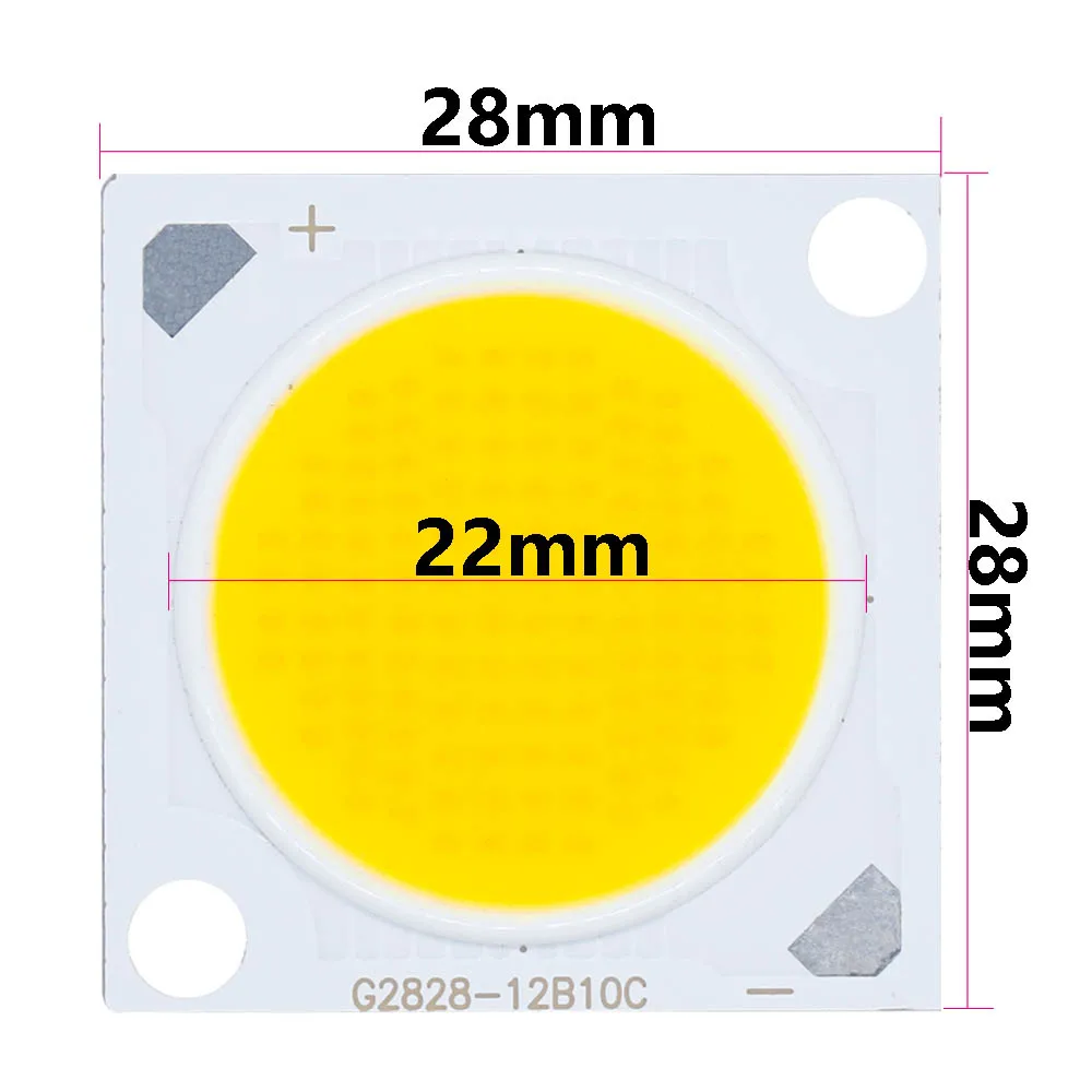 Żarówka LED Chip 60W 30-32V Super Power LED COB 28MM 1500mA do lampy LED Reflektor Downlight Zimny Biały Ciepły Biały