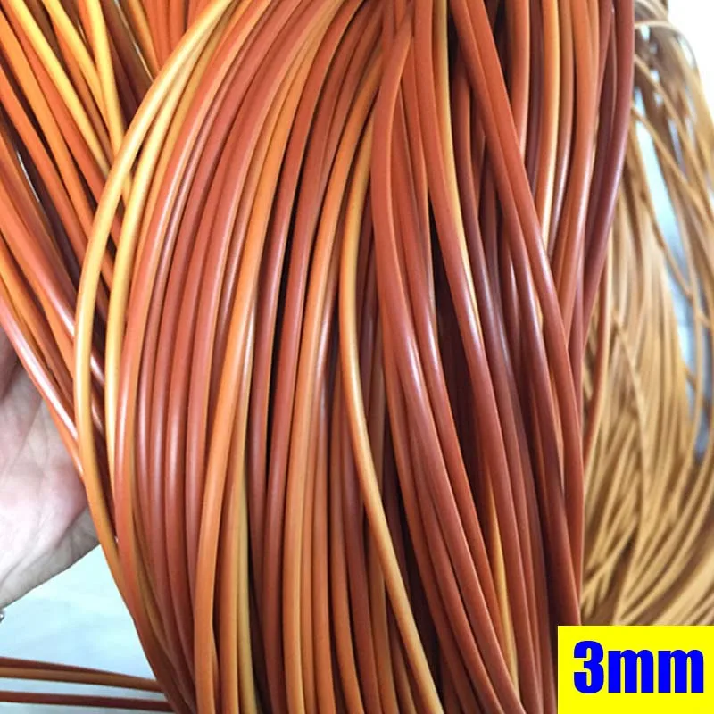 10 metrów okrągły Gradient PE syntetyczny Rattan liny materiał do tkania rzemiosła dzianiny naprawy krzesło wiszący kosz 2.5mm 3mm 4.5mm