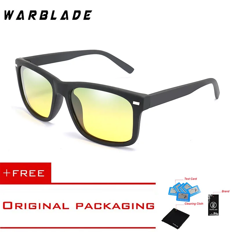 

WarBLade Hot Day Night Polarized Sunglasses Men Women Driver Sun Glasses Male Goggles Night Vision Eyewear Lentes De Sol Mujer