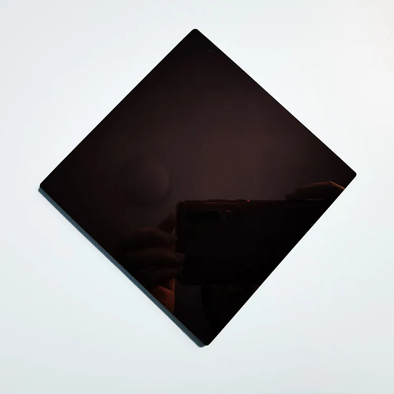1PCS 365nm UV Pass Ultraviolet Filter Black Glass ZWB2 100X100X3mm 50x50x2mm Visible Light Cut UG1 For For Flashlights