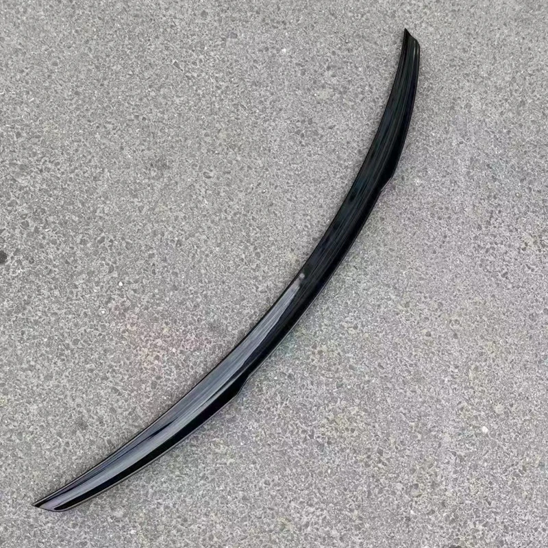 Becquet de coffre arrière de voiture, séparateur de lèvre d'aile, garniture ABS en Fiber de carbone pour mercedes-benz 2016 – 2021 W213 E260 E300 E63S, accessoires