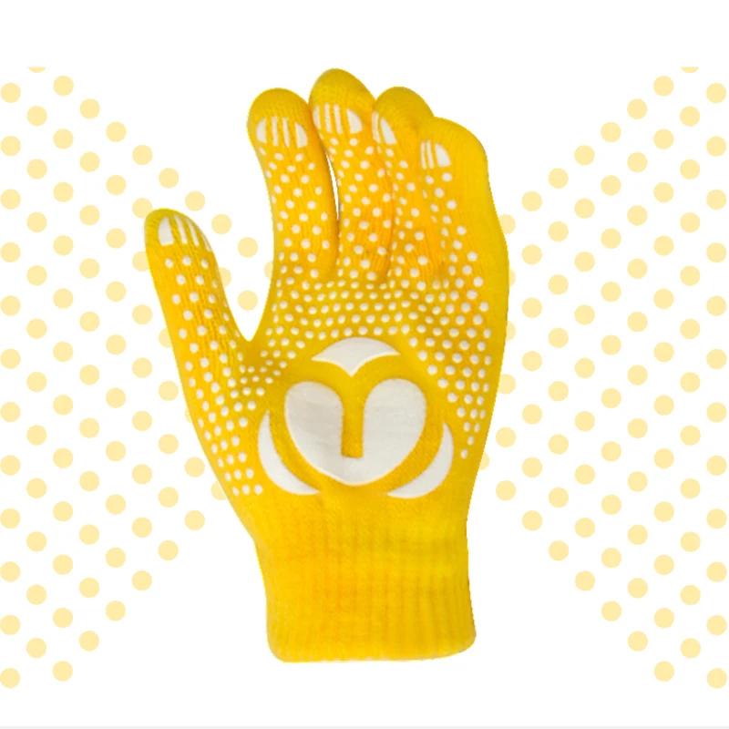 2022 Magic Ice Figure Skating Wrist Gloves Training Warm Hand Protector Thermal Safety For Kids Girl Boy Rhinestone Non-stick