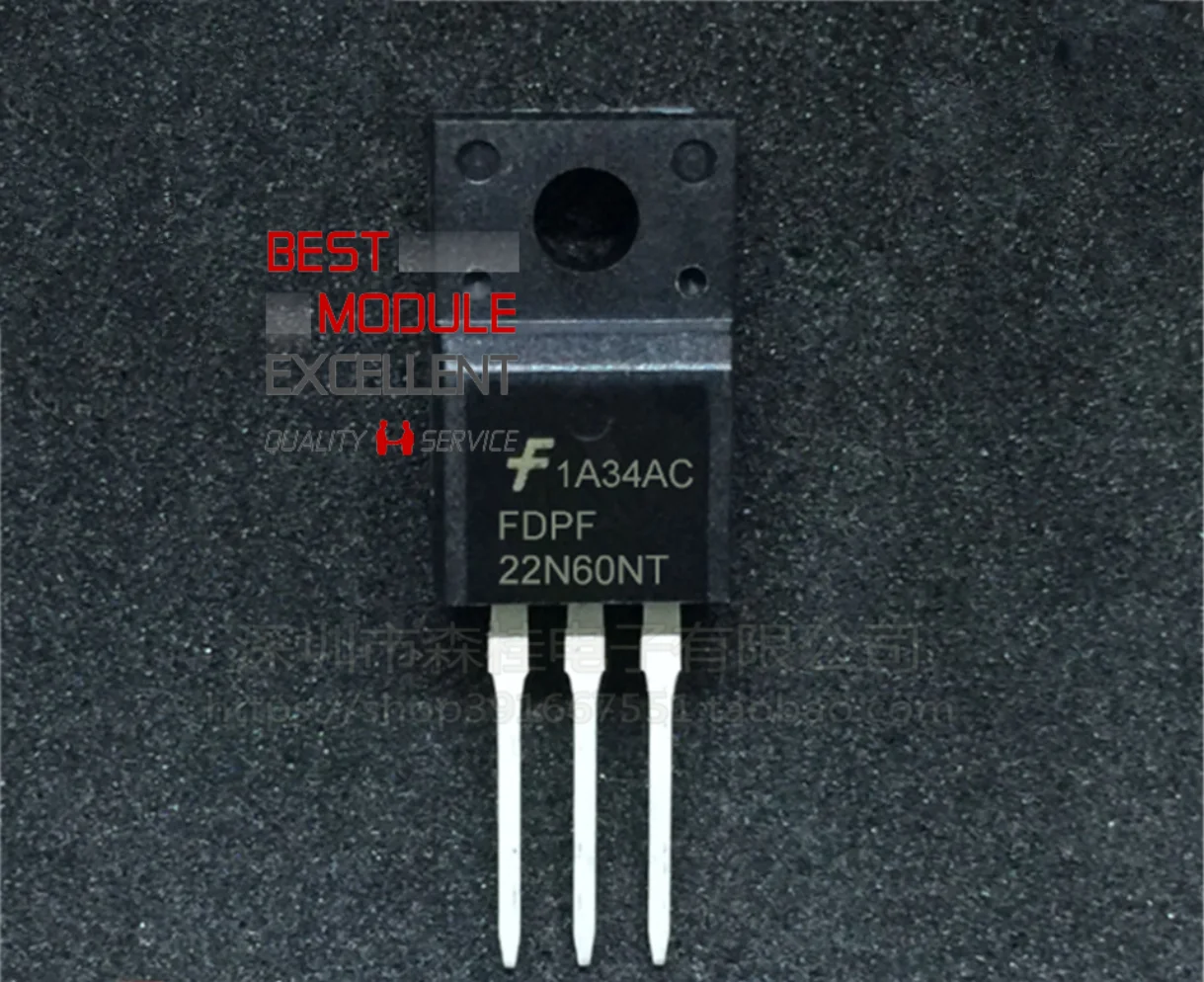 

10PCS FCPF22N60NT FCPF22N60 NEW 100% Quality Assurance