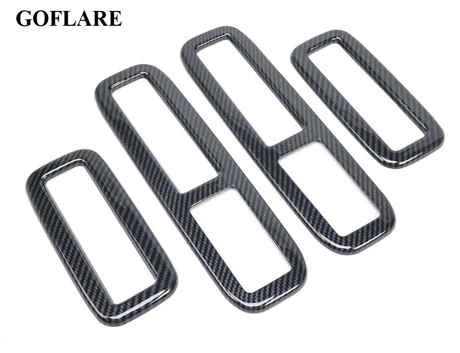 Car Interior Center Console frame For Mitsubishi Pajero 4 IV V80 V93 V95 V97 Air Condition Vent Outlet Cover Trim Accessories