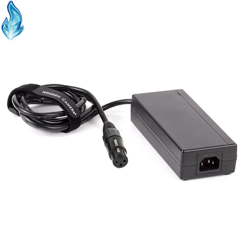 24V 9A Adapter to 3-pin XLR Female Connector 3-pin XLR Cable is Suitable for 24V 9A Camera Adapter