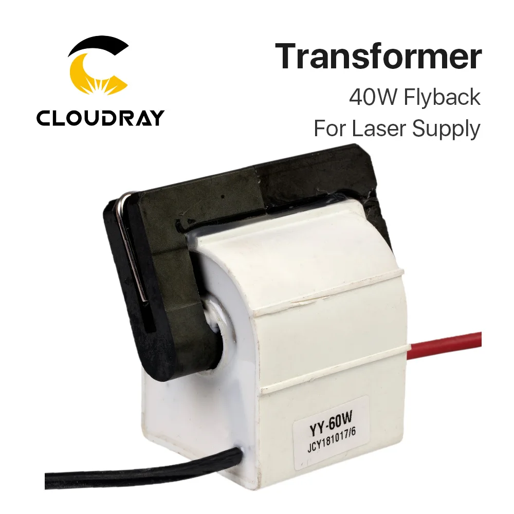 Cloudray 40W High Voltage Flyback Transformer Model B for CO2 40W Laser Power Supply