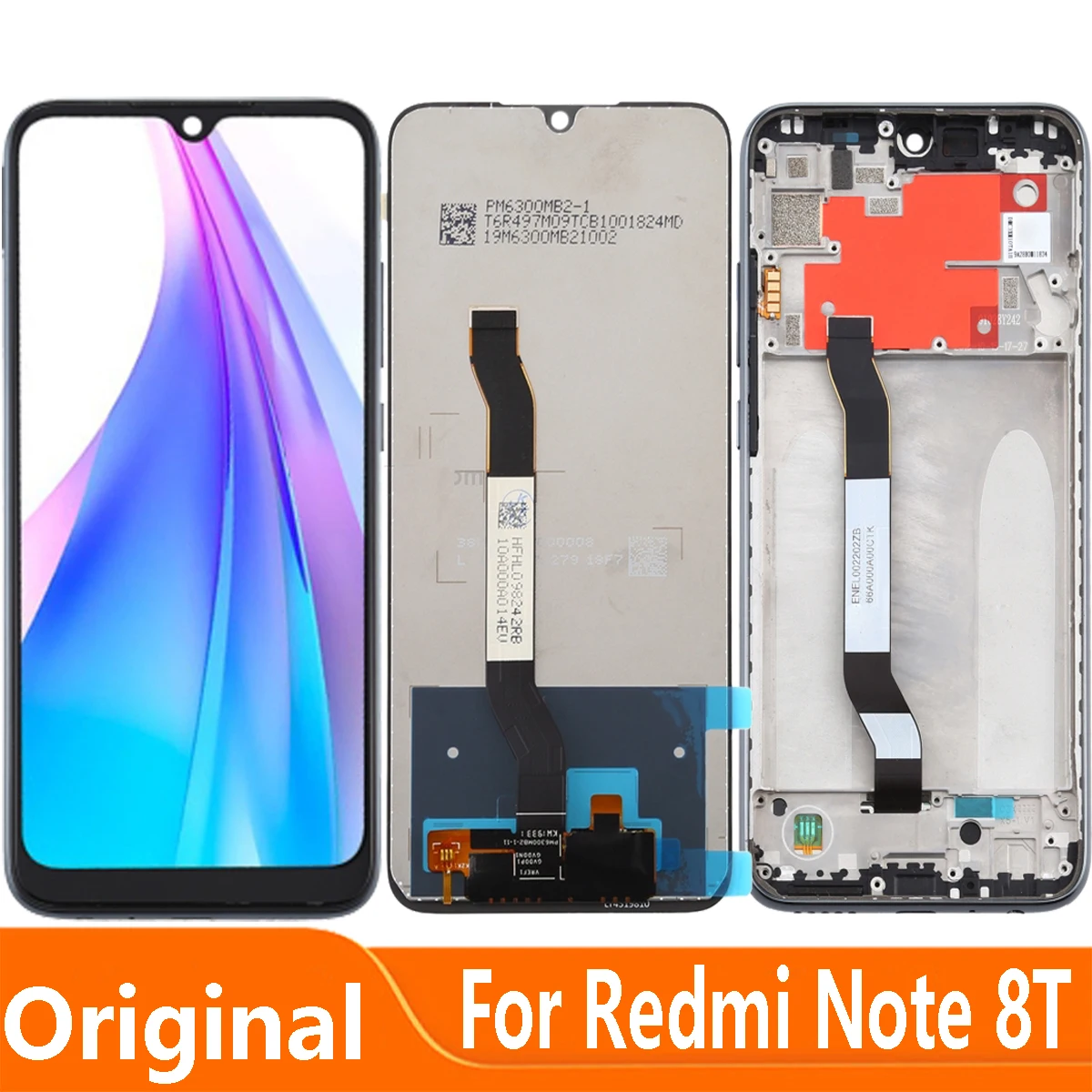 Ensemble écran tactile LCD de remplacement, pour Xiaomi Redmi Note 8T M1908C3XG