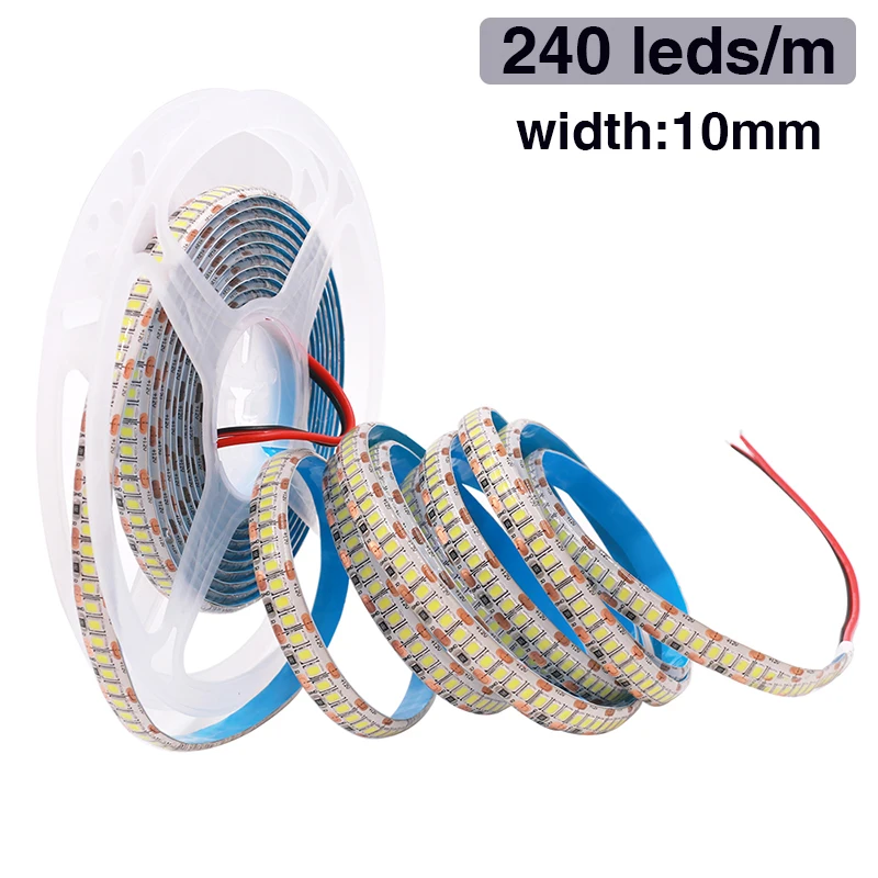 12V LED Strip Light SMD 2835 120/240/480LEDs/m Diode Tape IP21 IP65 IP67 Waterproof Flexible LED Ribbon Rope for Room Decor 5M