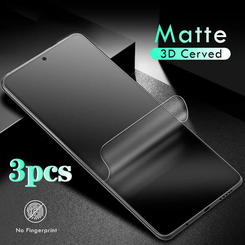 3pcs matte Hydrogel film for Honor 70 5G 2022 screen protector For Honor 70 Honar xonor honor70 6.67inches Not tempered glass