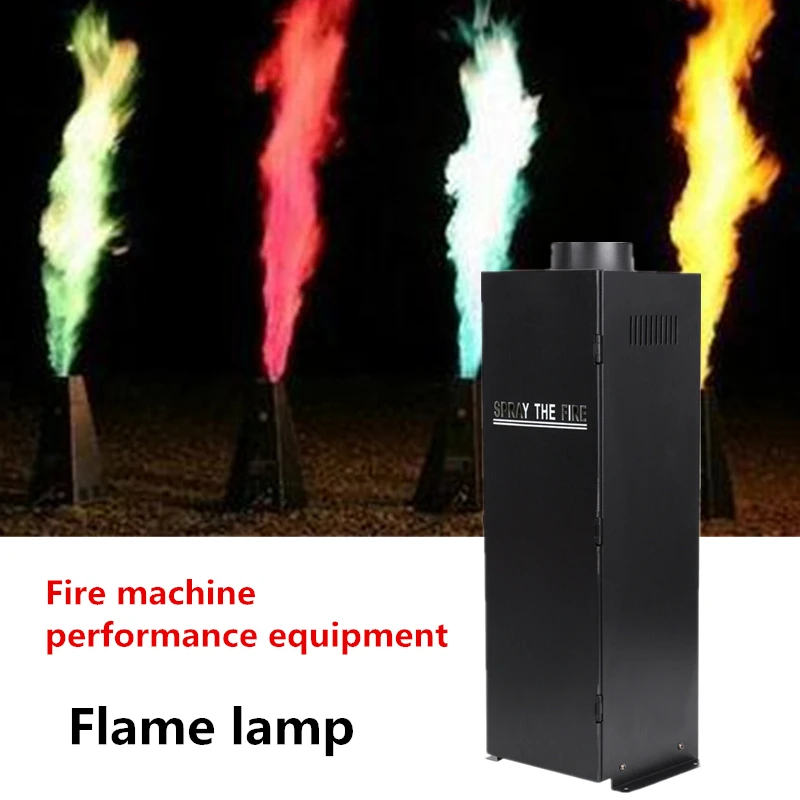 200W DMX Fire Spray Effect Flame Thrower DJ Stage Projector Machine Party Fire Machine Stage Effect Fog Machine Stage Lighting