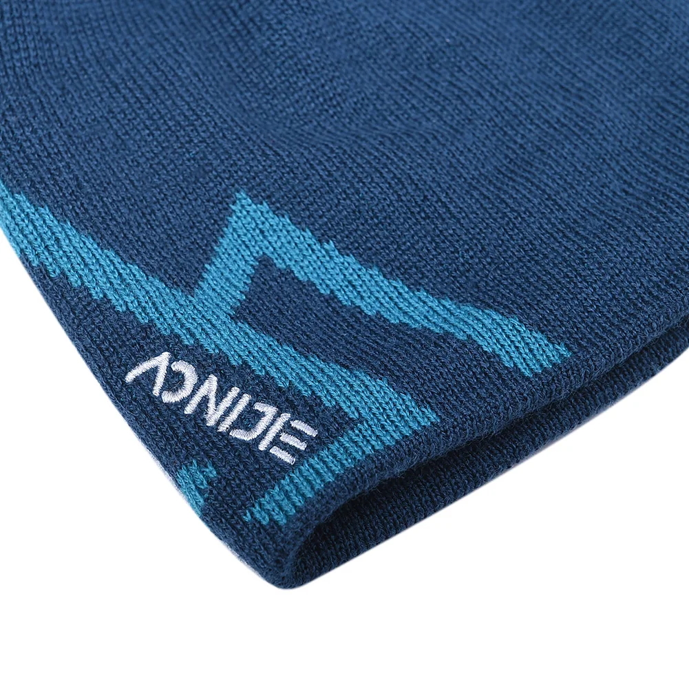 AONIJIE M32 Men Women Unisex Warm Soft Wool Cap Sports Knit Beanie Hat Velvet Lining For Running Cycling Skiing Camping