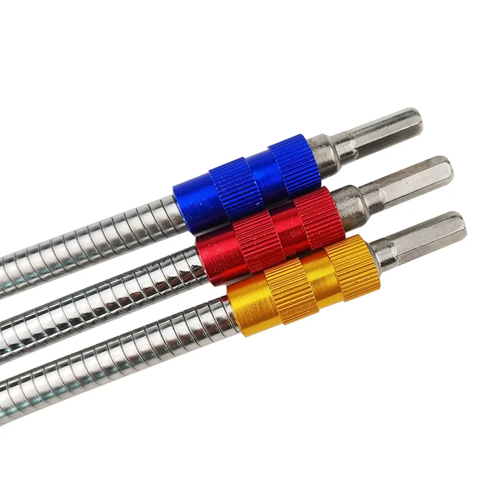 Màu Sắc Đa Năng Kim Loại Đa Năng Trục Linh Hoạt, Bit Thanh Kết Nối Đa Góc Làm Việc, Sạc Khoan Trục Linh Hoạt