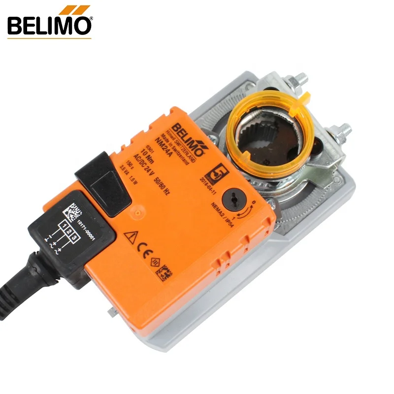 BELIMO 10Nm  AC/DC 24V NM24A Damper actuator for operating air control dampers in ventilation and HVAC System