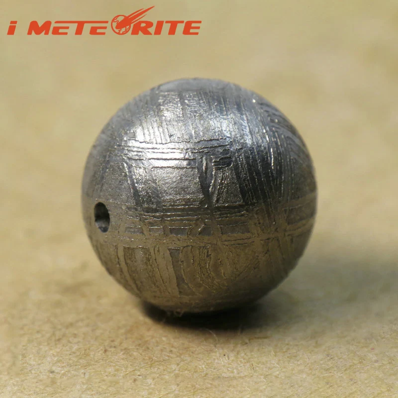 Iron Meteorite Bead, 100% Real Original Natural Sweden Muonionalusta Meteorite, Cosmic Power Energy Lucky Health Stone Bead Gift