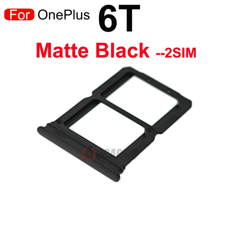 Single and Dual SIM Tray For OnePlus 6 6T Sim Card Holder Slot Repair Replacement Part