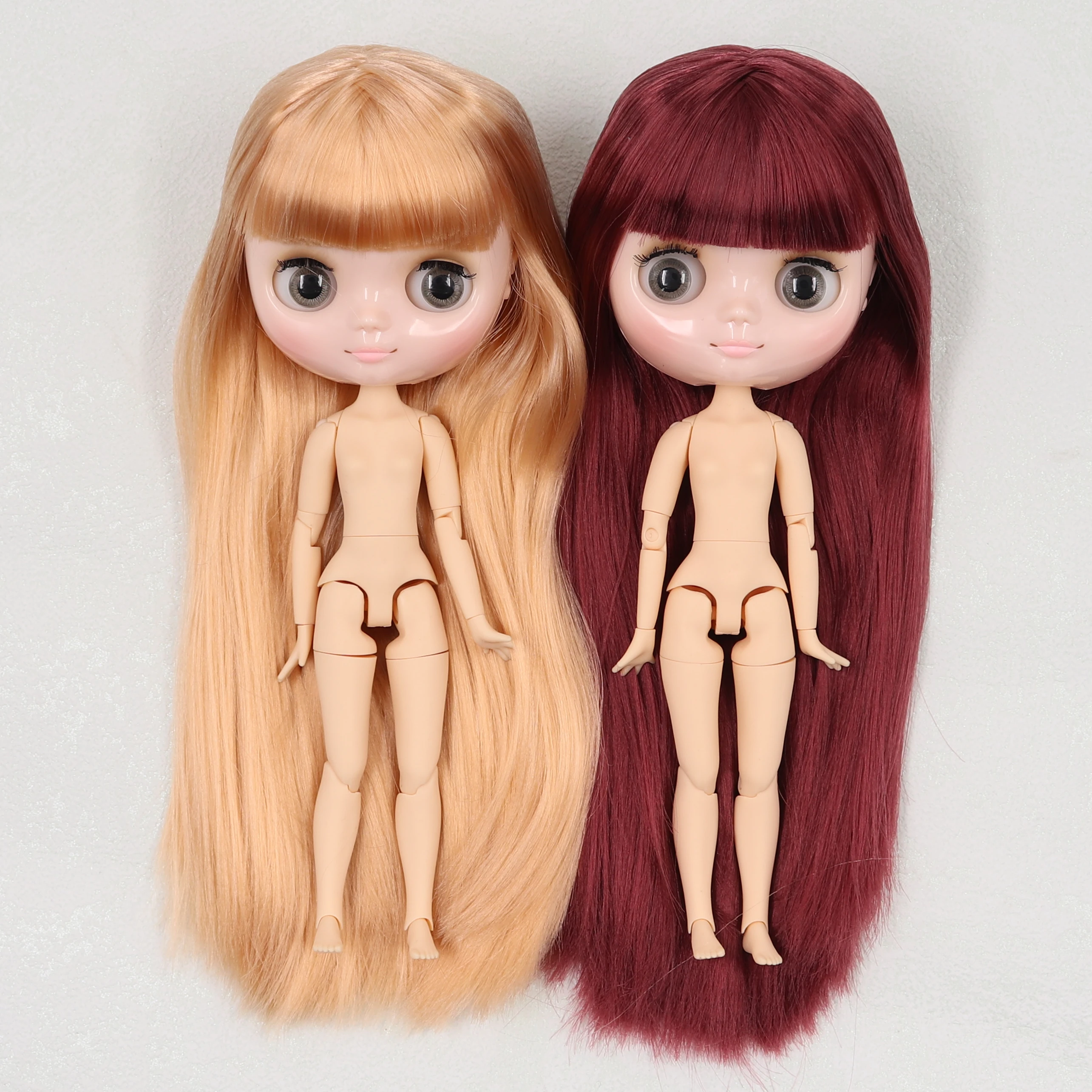 ICY DBS blyth middie doll 1/8 BJD shiny face long hair joint body 20cm toy girls gift