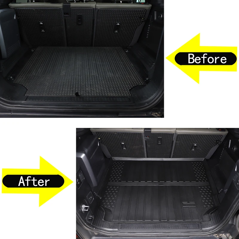 

1Pcs TPE For 2020-2024 Land Rover Defender 110 Car trunk floor mat protection car floor mat interior decoration accessories
