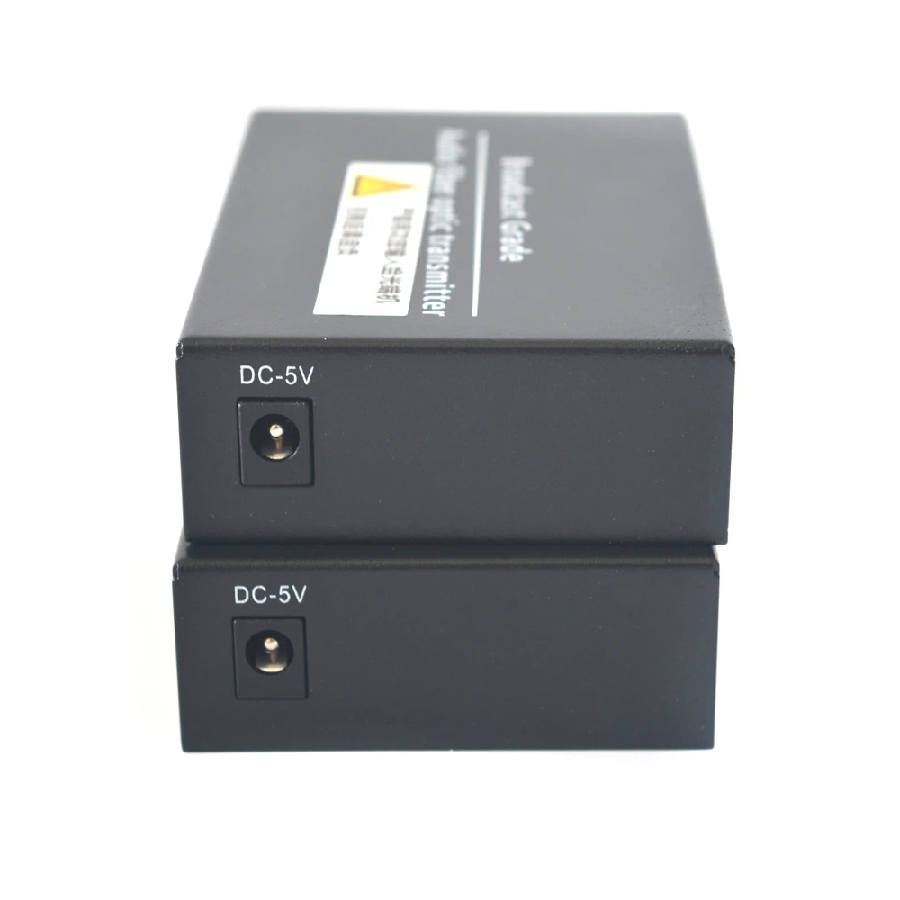 2 Channels Audio Over Fiber Optic Media Converters - Singlmode Fiber Up 20Km Multimode 500M for Broadcasting Intercom System